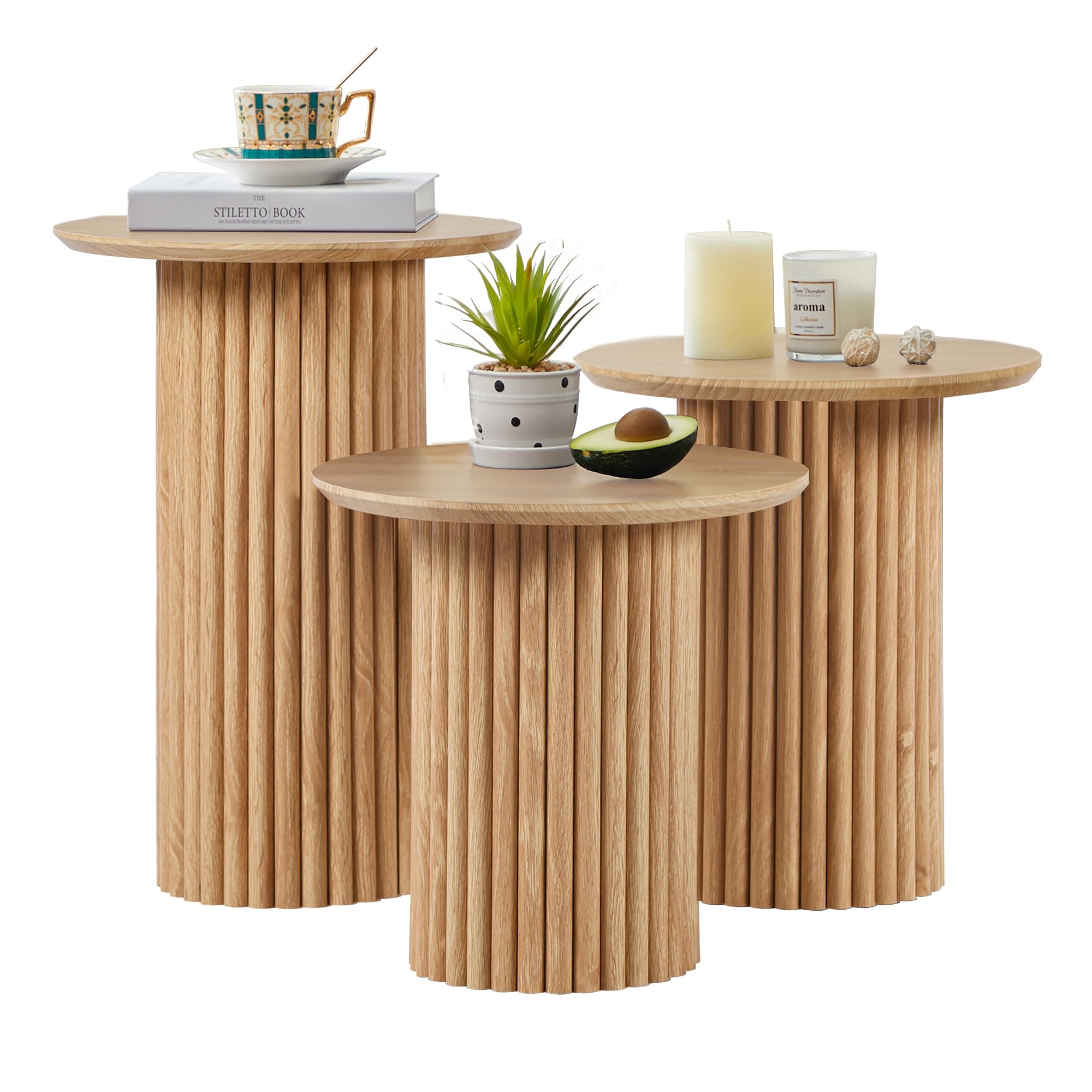 Bifins 3-Piece Fluted Set