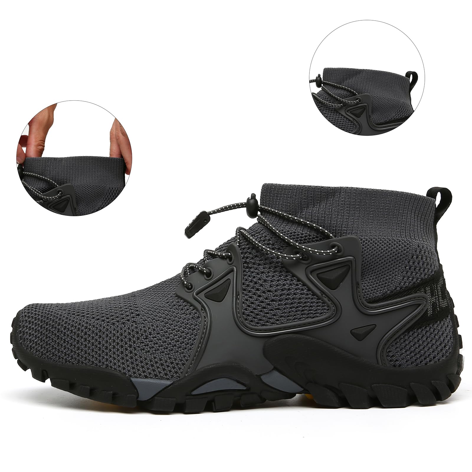 Cliont Scarpe da Immersione Uomini Donne Scarpe da Acqua all'aperto per Escursioni Trekking Arrampicata Scarpe