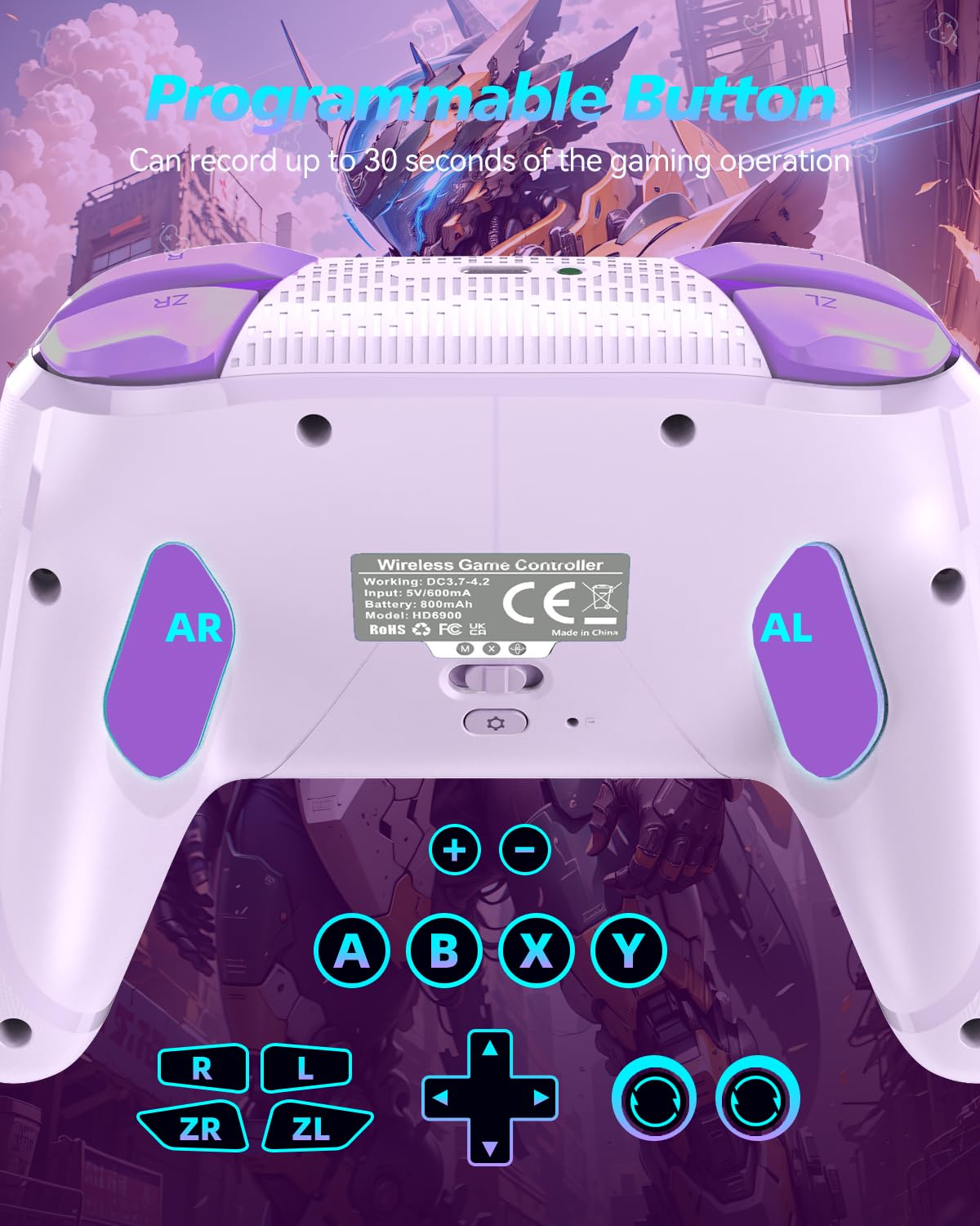 Amazon.com: GMBACK Wireless Switch 2 Pro Controller, Macro