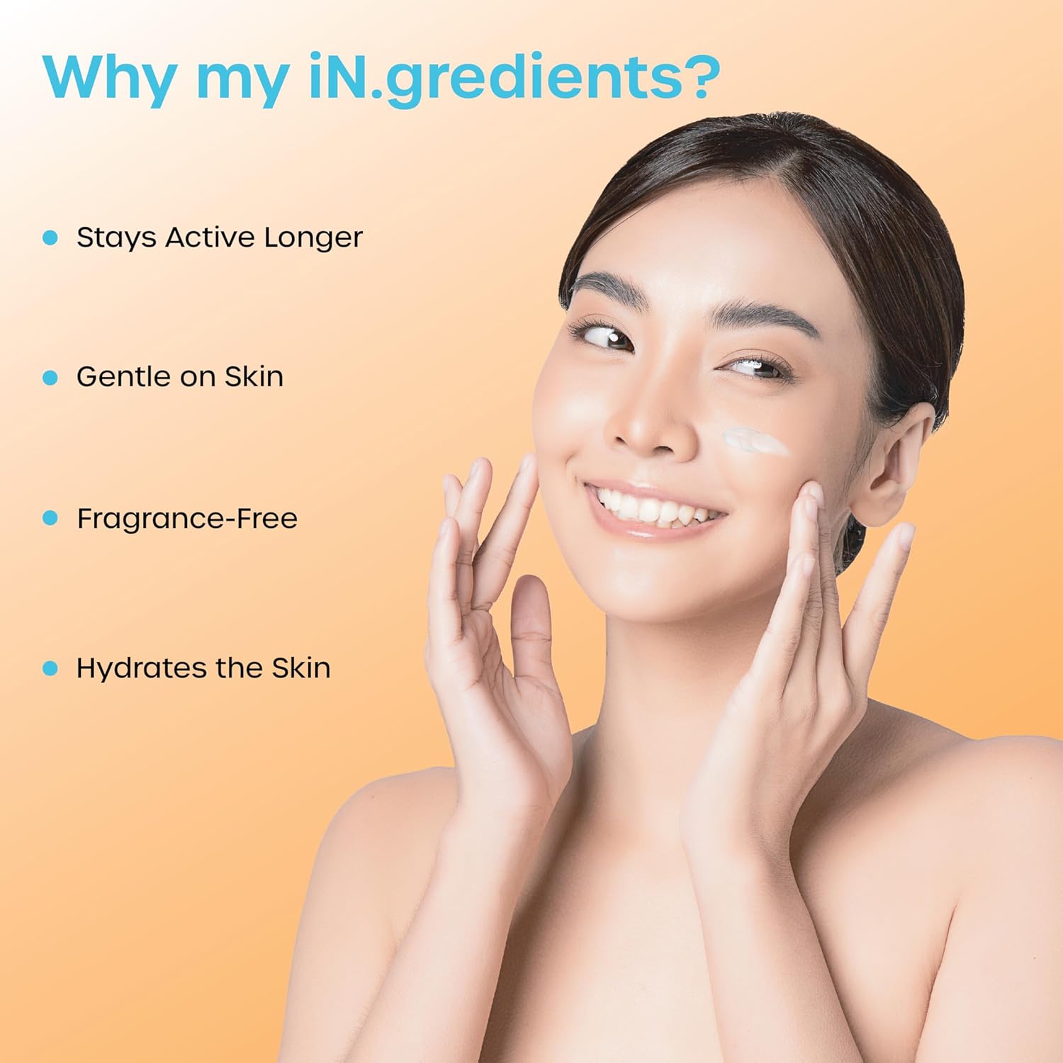 masque BAR My Ingredients Hydrating Capsule Cream Face Moisturizer, Hyaluronic acid based moisturizer, Boba face cream with Niacinamide, Korean skin care 50ml - Image 6