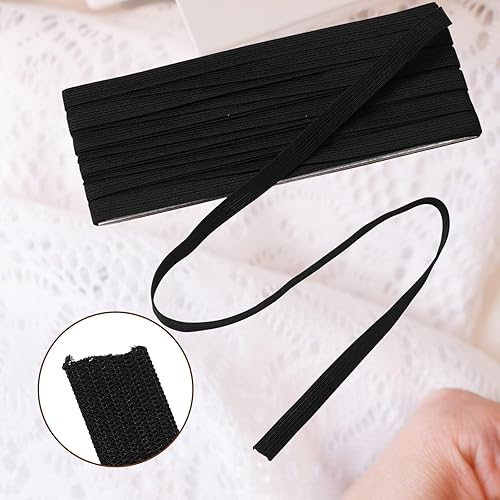 Vista 27 de Shappy Banda elástica para coser de punto (1/2 pulgada x 11 yardas, blanco)