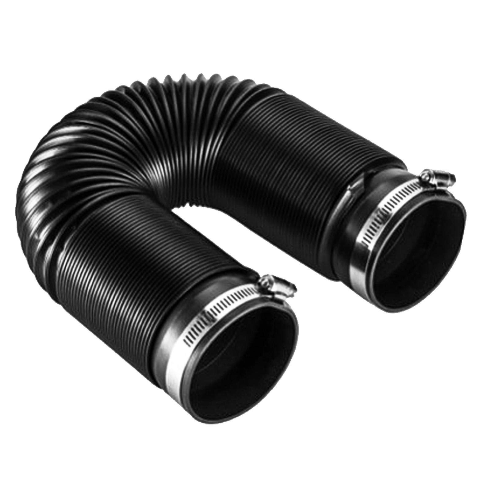 Tubo di aspirazione dell'aria fredda 76mm/3 pollici Tubo di aspirazione dell'aria fredda per auto Tubo flessibile del tubo flessibile Accessori universali per auto,Modifica della del motore