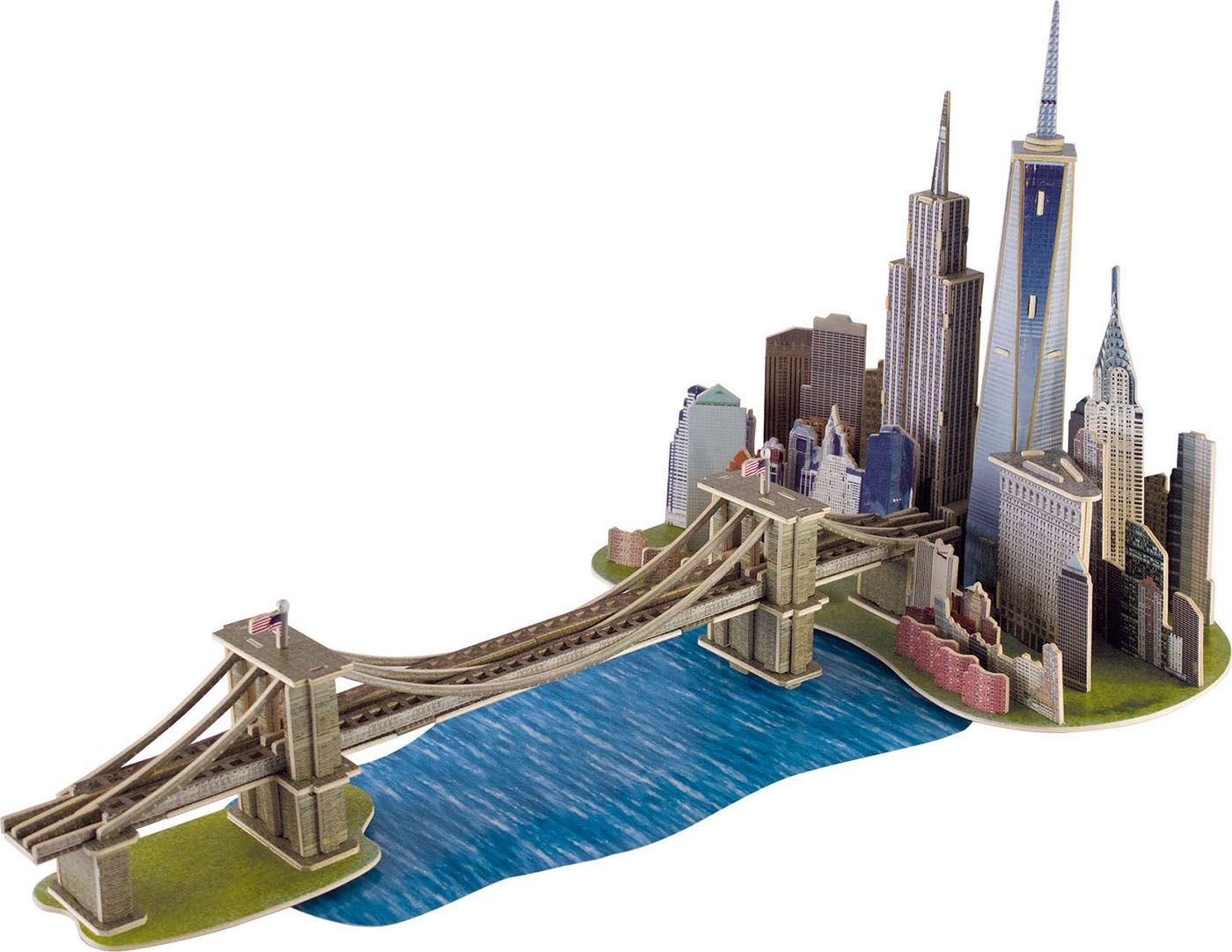 Educa - 3D Monument Puzzle Manhattan Dream (17000)