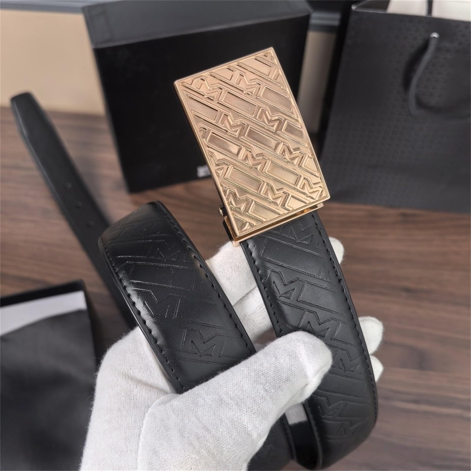 GüRtel Lässiger Mit Glatter Schnalle Für Herren, Vielseitiger Hosengürtel Im Business-Stil