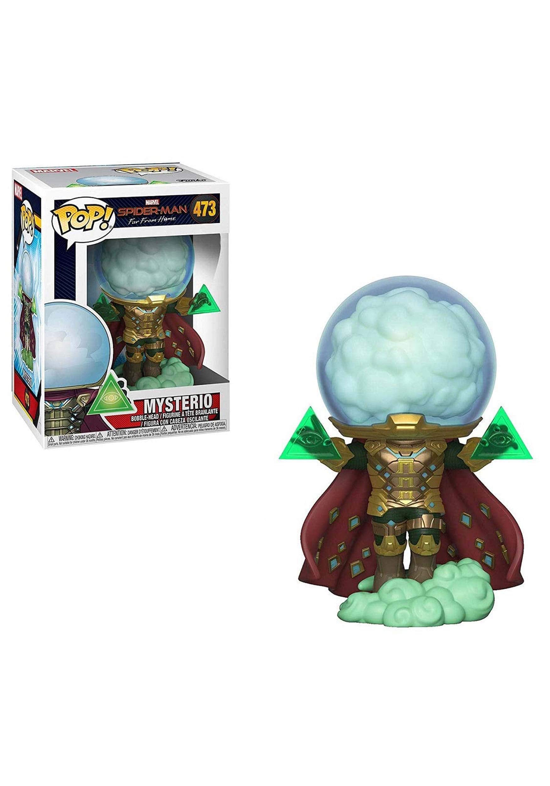 funko pop marvel スパイダーマン ミステリオ フィギュア Amazon.com: Funko Pop! Marvel: Spider-Man Far from Home