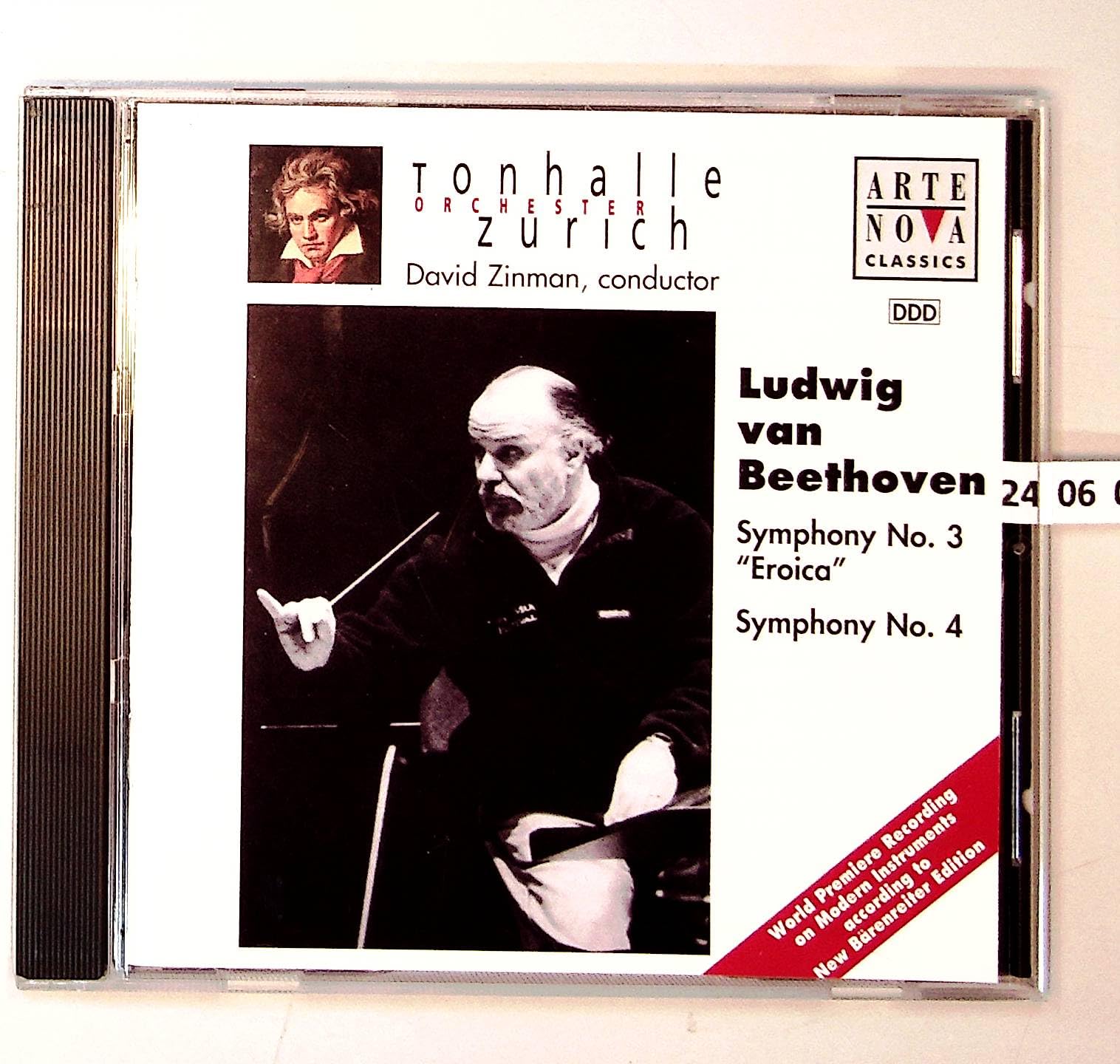 Beethoven: Symphonies Nos. 3 & 4