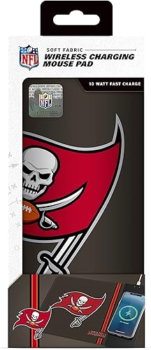 Vista 78 de SOAR Alfombrilla de mouse de carga inalámbrica NFL