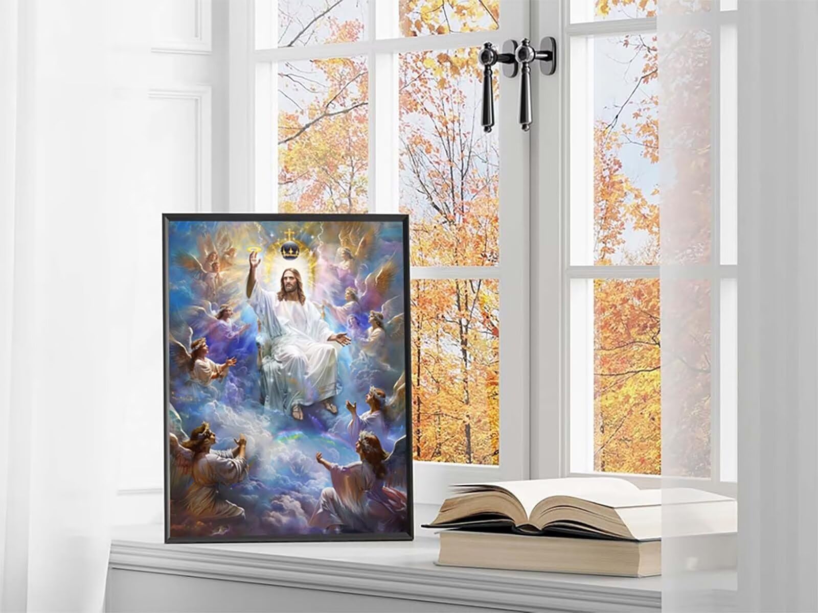 Dio Diamond Painting Adulti 60x80cm, 5D Diamond Painting Kit A-3076
