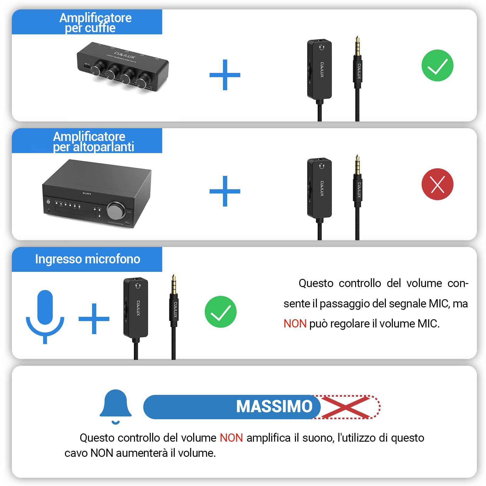 Okcsc SR9 Cavo Bilanciato 4.4mm Per Audio-Technica – OFC, Treccia Nylon, Compatibile Con MSR7b E SR9