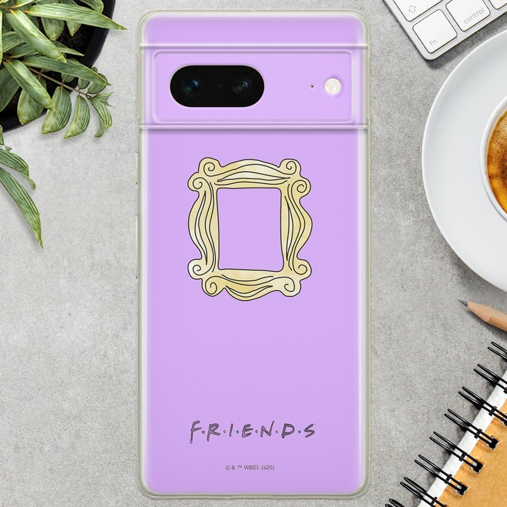 ERT GROUP Mobile Phone Case for Google Pixel 7 Original and Officially Licensed Friends Pattern 006 Perfectly Adapted to The Shape of The Mobile Phone, TPU Case
