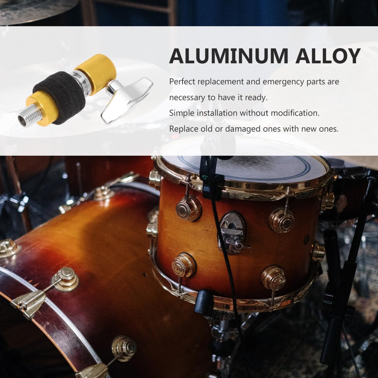 Professional Hi Hat Clutch for Drum Set Cymbal Stand Accessory