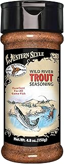 Hi Mountain Seasonings | WILD RIVER TROUT | Western Style Fish Seasoning for Cooking, Grilling, & BBQ | Also Delicious on Salmon, Walleye, Bass, Catfish, & More (4.8 Oz)