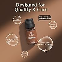 Vista 8 de ASAKUKI Men Essential Oils Set for Diffuser, Valentine's Day Gift for Men– 6×10ml Cologne-Inspired Unisex Fragrance Oils for Diffusers – Elegant