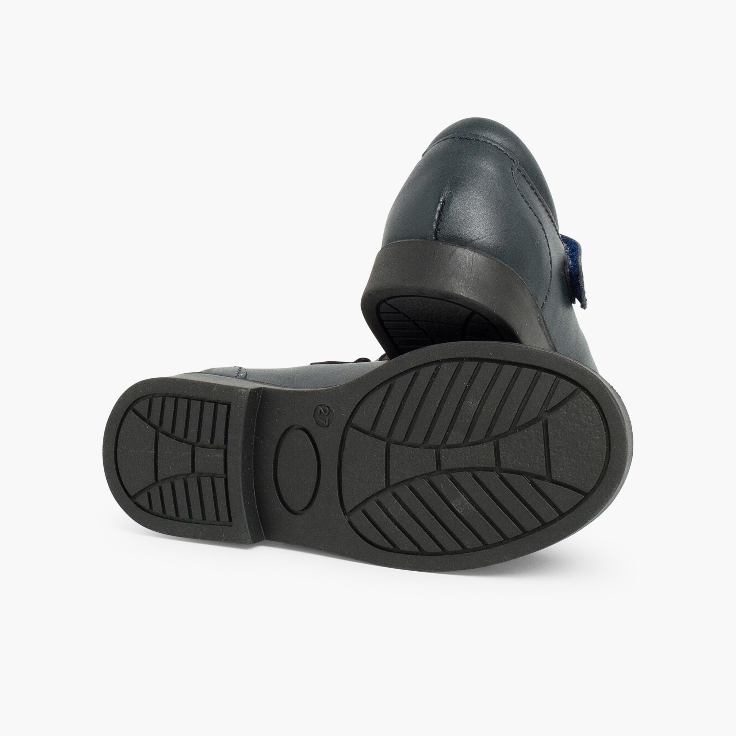 Pisamonas Zapato Colegial Merceditas Niña Cinta Adhesiva