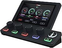 Vista 1 de BEACN Mezclador de audio Mix Create para PC y Mac Para creadores de contenido, juegos y podcast, mezclador de audio para PC con USB-C para Twitch