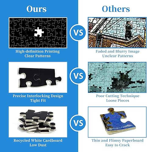 Miniatura 9 de Rompecabezas de madera para adultos, 1000 piezas