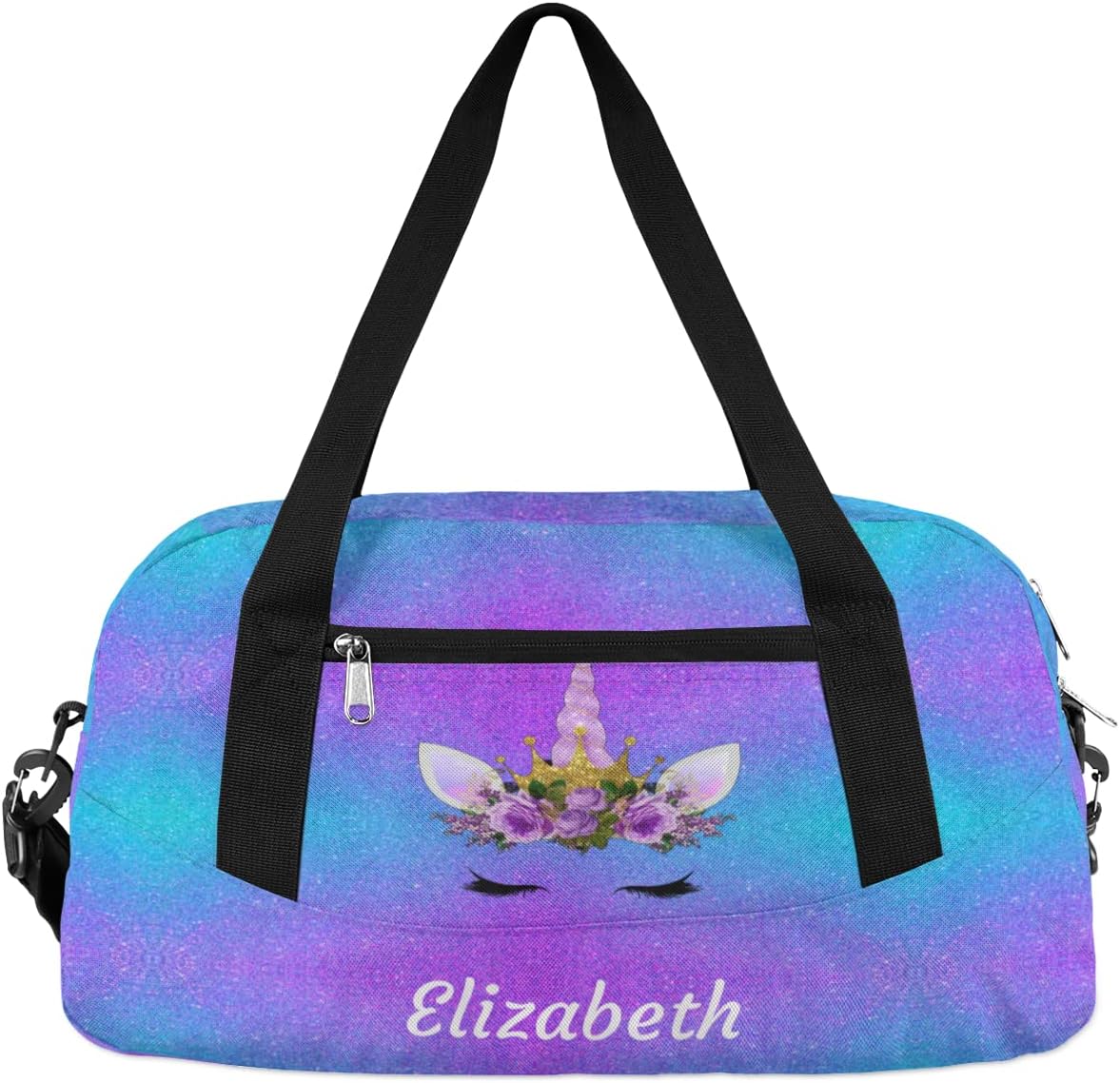 Personalized Kids Gym Bag, Custom Sport Duffel Bag, Dance