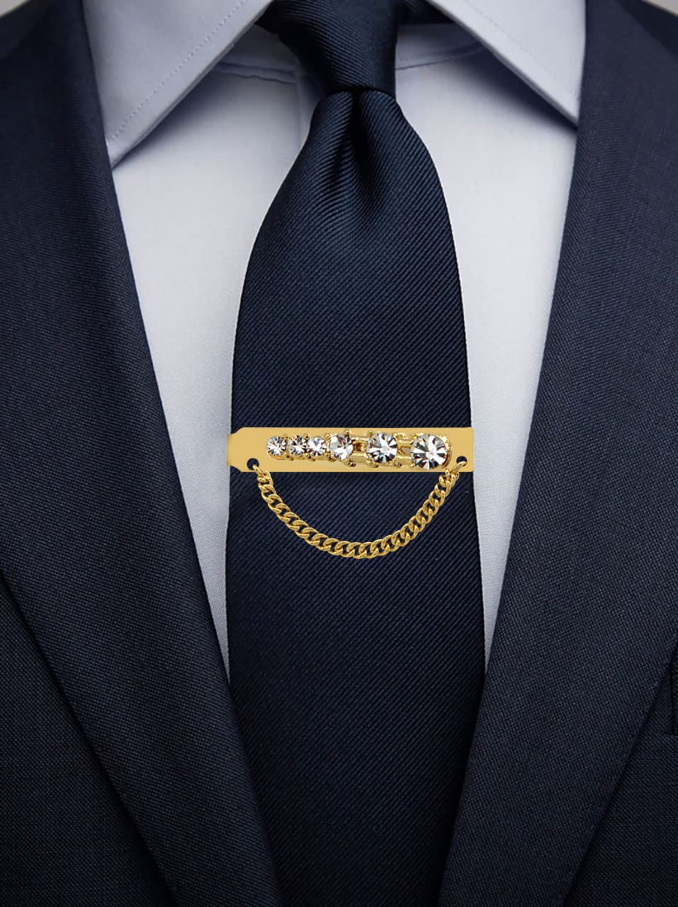 Exotica Fashions Exquisite Boys Skinny Golden Tie Pin Bar Formal Dress Shirts Necktie Pinch Tack 1 1/3 inch + Gift Box. (B09MDVD3F1) Amazon Price History, Amazon Price Tracker