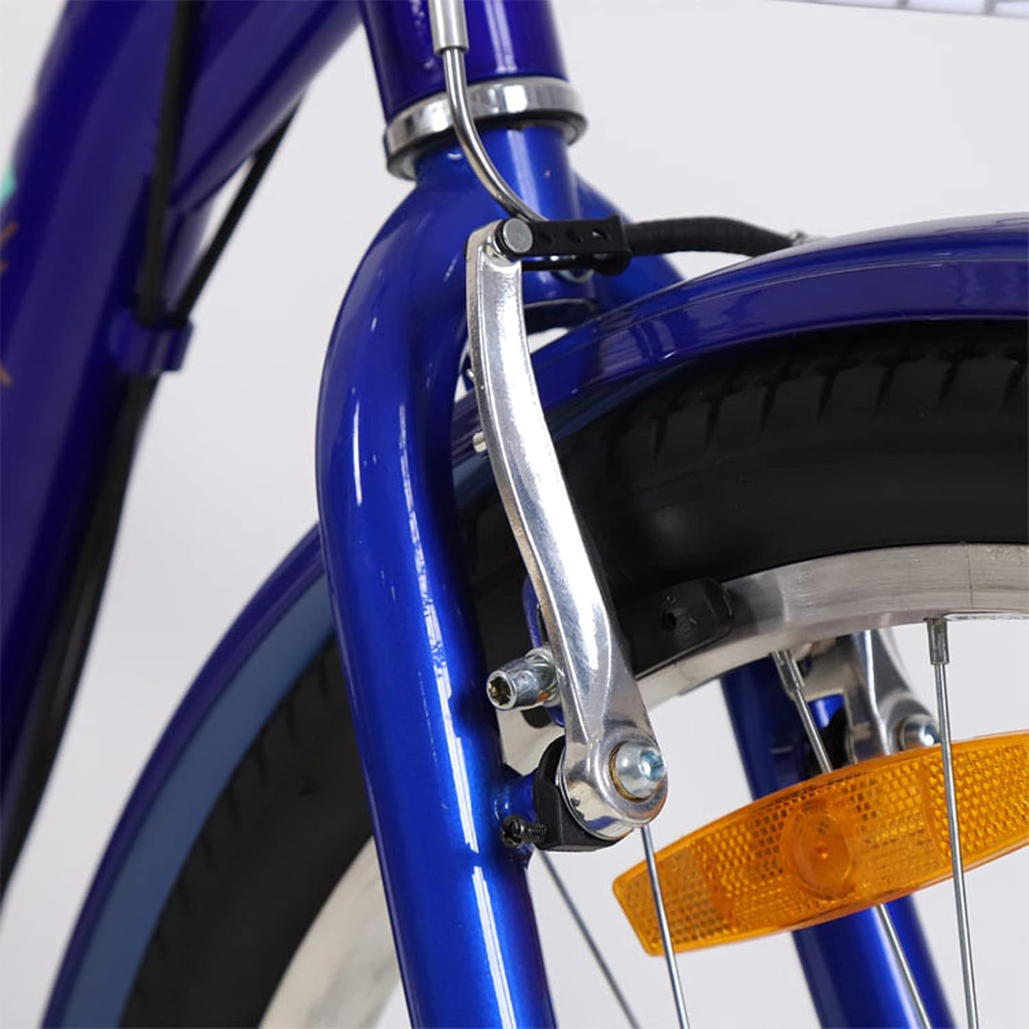 24inch Adult Tricycle 7 Speed Three Wheel Bike with Large Basket Comfort Bicycles for Recreation Shopping Picnics Cruiser Bike Exercise Men's Women's Cycling Pedalling