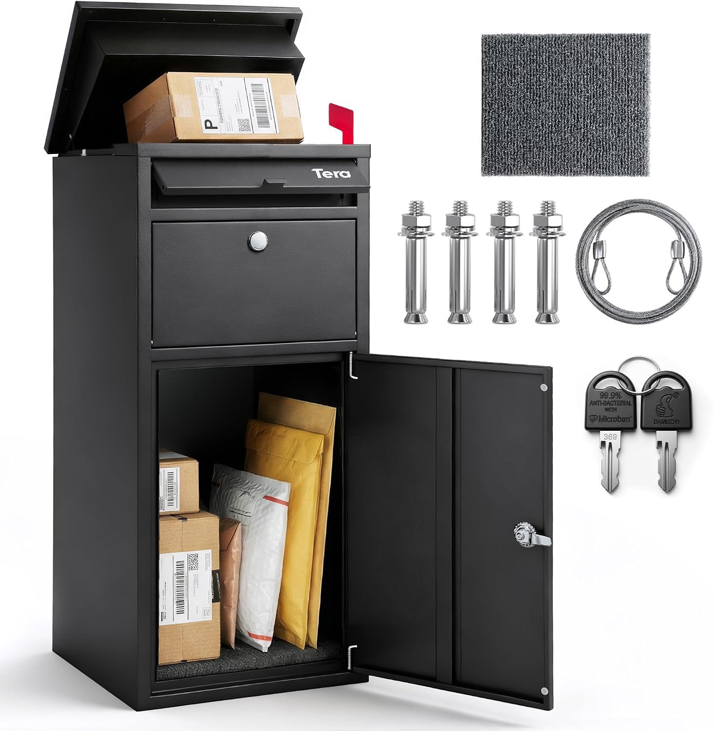 Secure Outdoor Package Box - Anti-Theft Delivery Box -1
