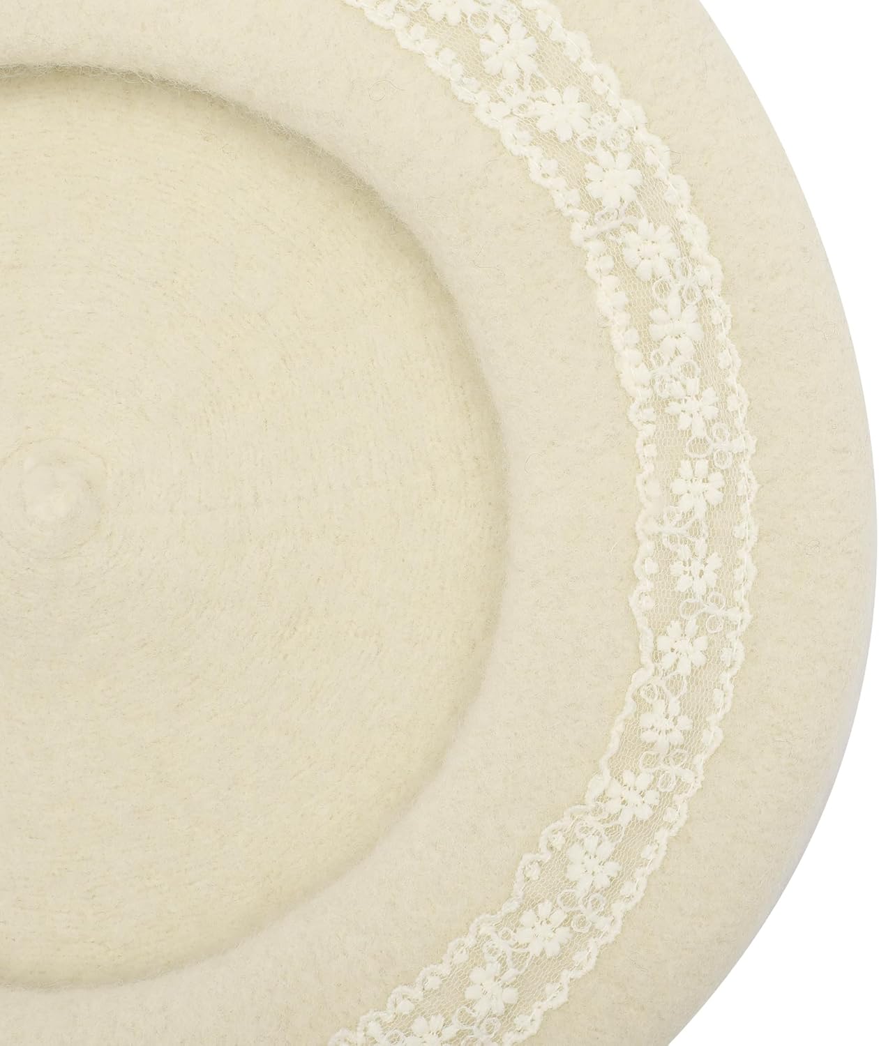 ZLYC Wool French Beret Hat for Women Girls Solid Color Artist Beret Cap - Image 5