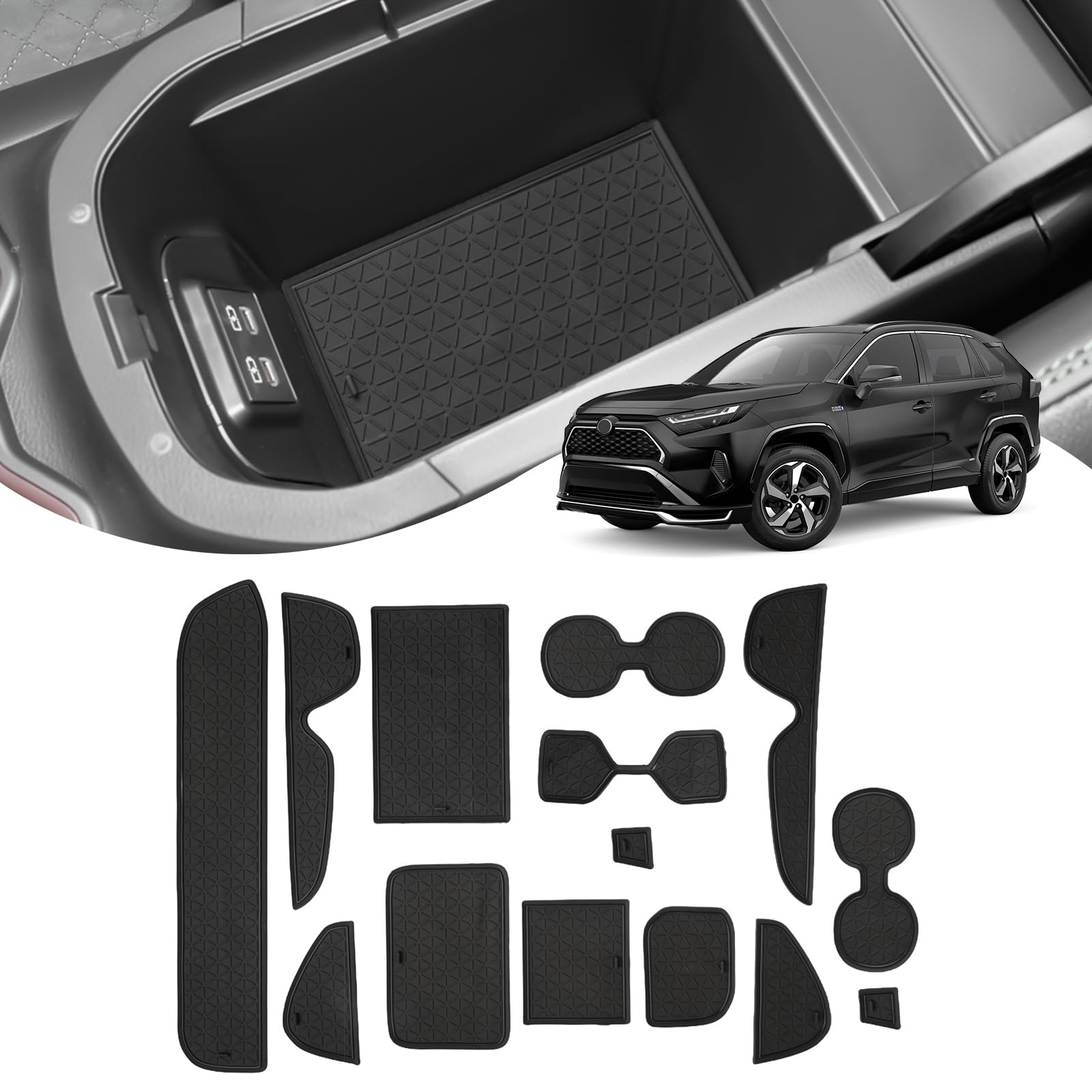 Amazon | SXCY 新型 トヨタ 適用 RAV4 50系 ラバーマット ラブ4