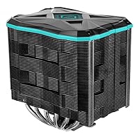 Vista 1 de Iceberg Thermal IceSLEET G6 Stealth - Tubo de calor de 6 táctiles directos chapado en níquel, con ventilador silencioso ultra de 5.512 in, enfriador