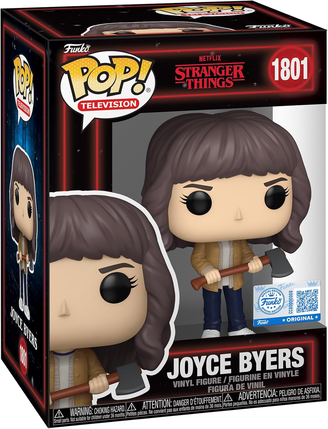 Funko Pop! Television Stranger Things Joyce Byers with Axe Collectible Vinyl Figure Series 5 Number 1801