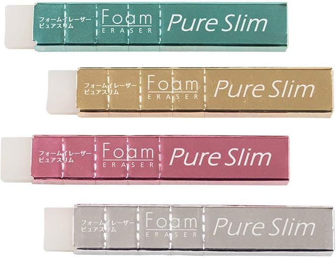 サクラクレパス 消しゴム ピュアスリム 4色 RFWPS-4P