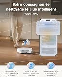 ECOVACS DEEBOT T90 Pro Omni Robot Vacuum Cleaner, 30,000Pa, Charge PowerBoost, OZMO Roller 3.0, ZeroTangle 4.0, Hot Water Cleaning at 75°C, IA YIKO Agent, Automatic Emptying, White - 9