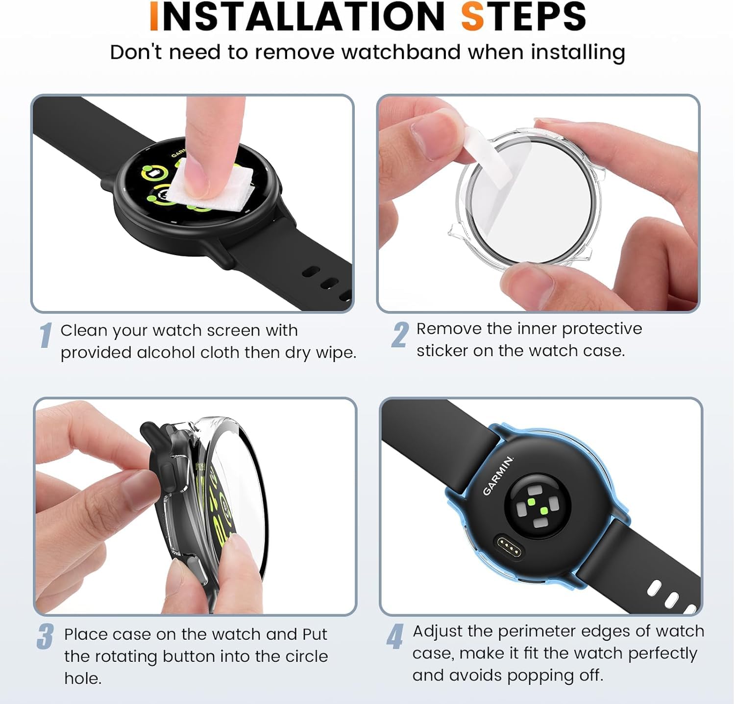 Amazon.co.jp: 【2枚セット】For GARMIN(ガーミン) vivoactive 6 