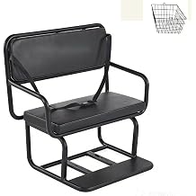 Adult Tricycle Accessories/Tricycle Rear Seat Child Seat+Rear Basket for Electric tricycles Rear seat,Child seat with Safety Belt,Fits 24-inch tricycles, Maximum Load 150 lbs