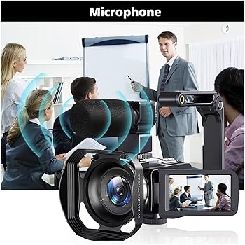 Amazon.co.jp: 8Kビデオカメラ 64MPデジタルビデオカメラ 18倍