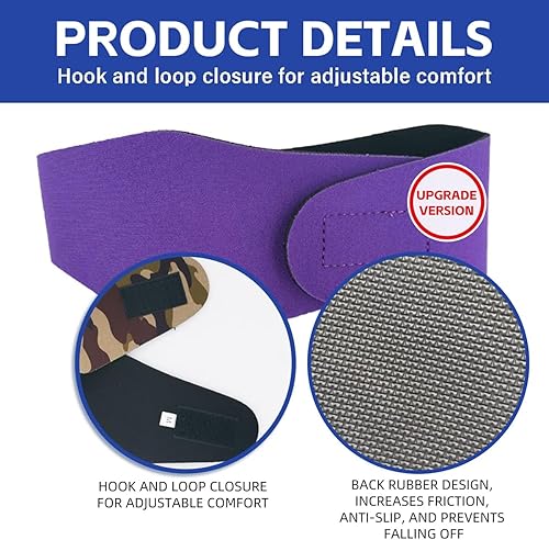 Vista 17 de MANON ROSA Cubiertas impermeables para las orejas de perro, para bañarse y nadar, 2 gorras de natación antideslizantes mejoradas, tapones para los 1