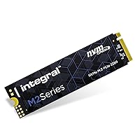 Integral SSD 500GB NVME M.2 2280 PCIe Gen3x4 R-3450 MB/s W-2400MB/s TLC M1 Solid State Drive