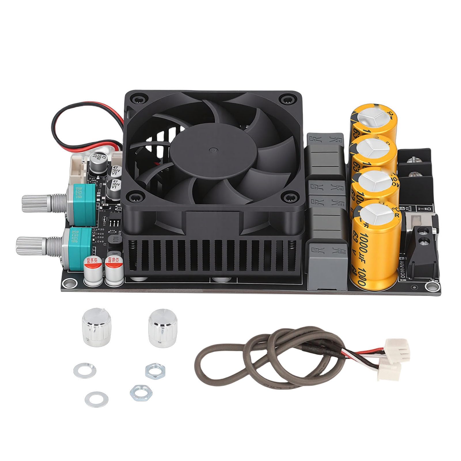 SEAFRONT Carte D'amplificateur Caisson de Basses Actif 600 W Filtre Passe-Bas Caisson de Basses Monocanal Alimenté Clarté et stabilité Audio de qualité Supérieure pour Les Amateurs de