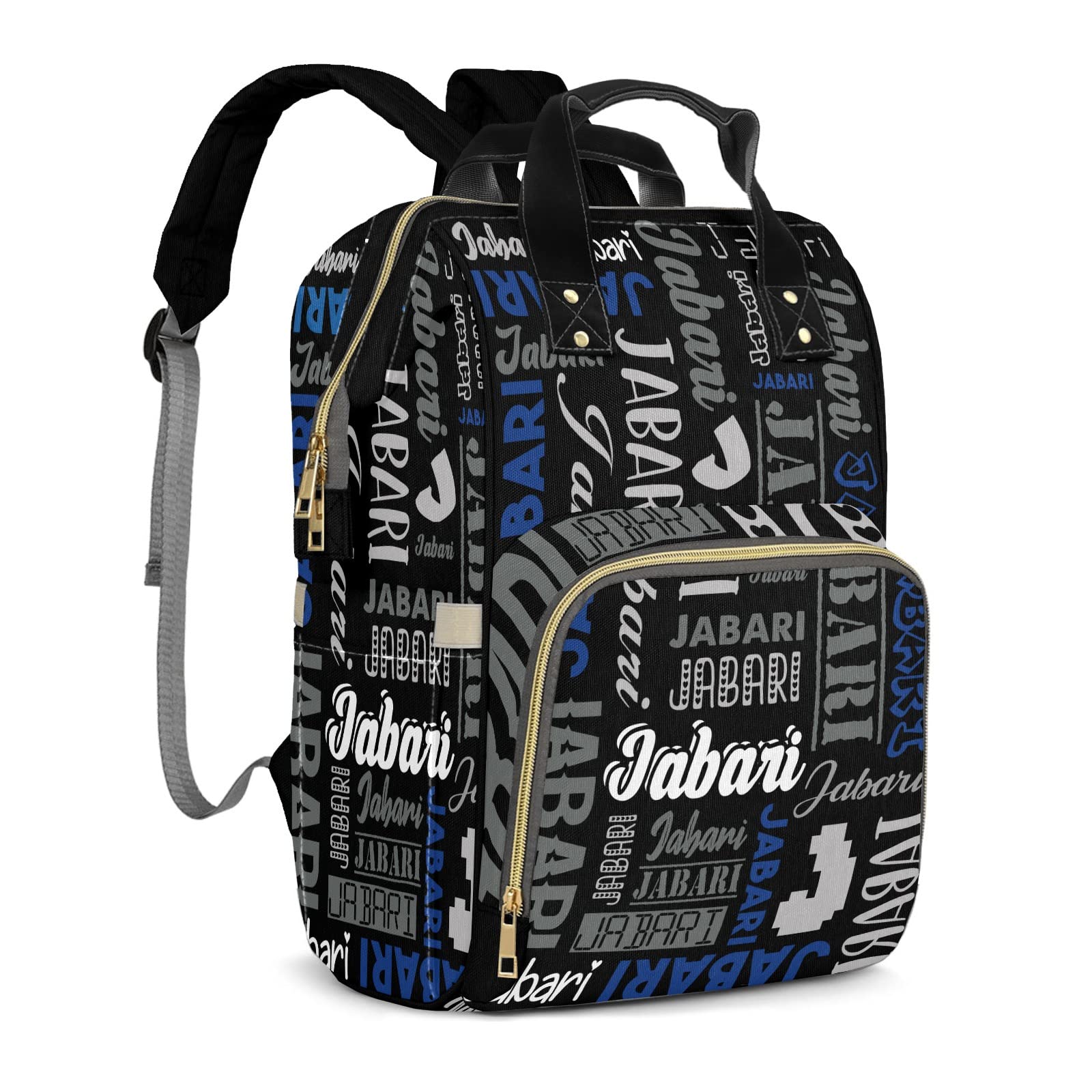 Custom Name Boy Baby Bags Nylon Personalized Diaper Bag Backpack