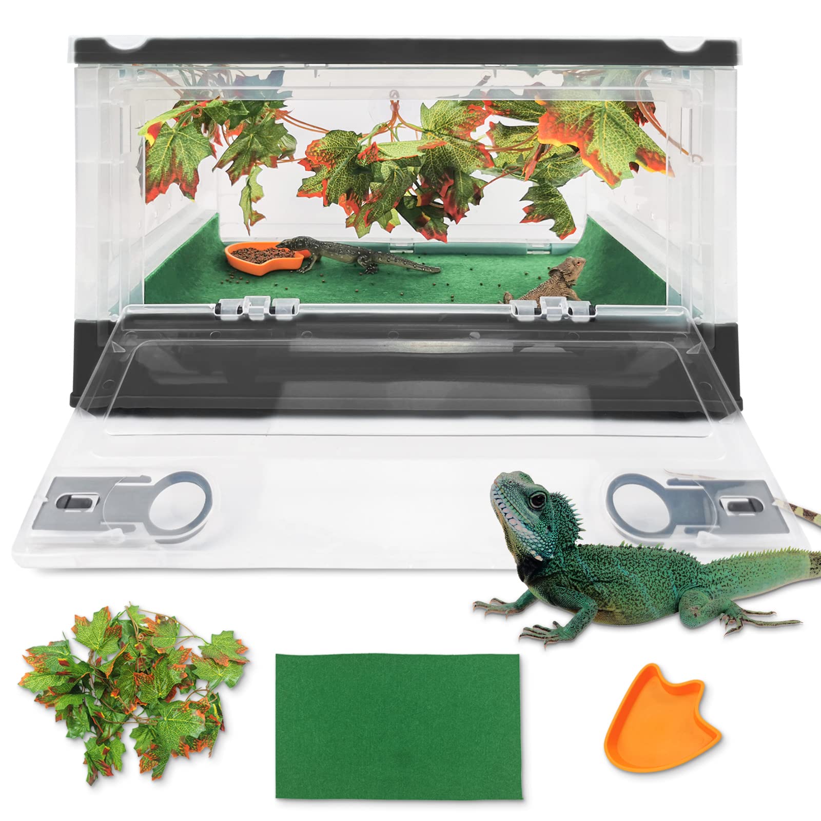 Tortoise Enclosure RunDuck Foldable Reptile Terrarium Kit – Complete ...