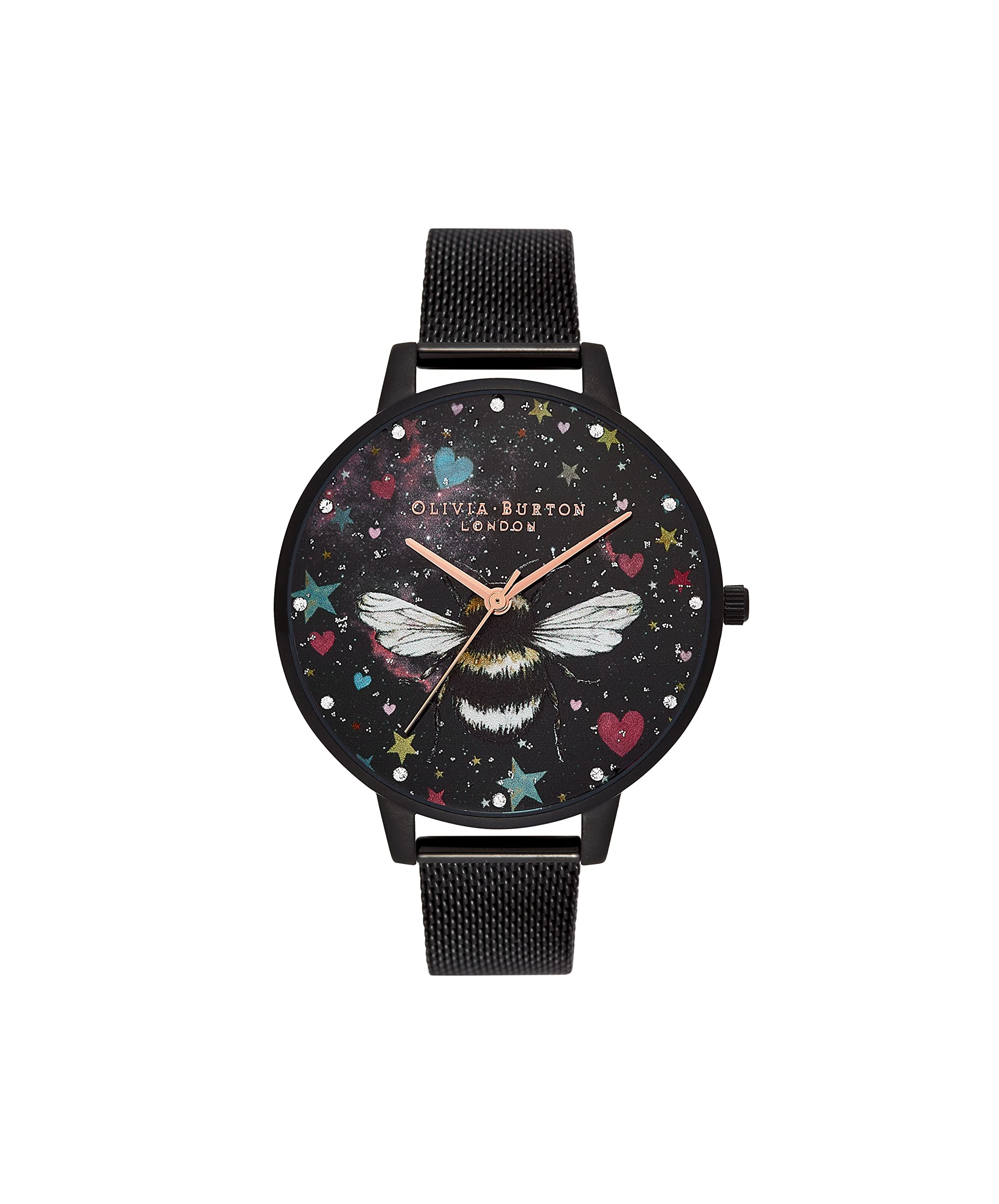 Olivia burton Night Garden Analog White Dial Womens Watch-OB16WG87 (B09TCZ56P3) Amazon Price History, Amazon Price Tracker