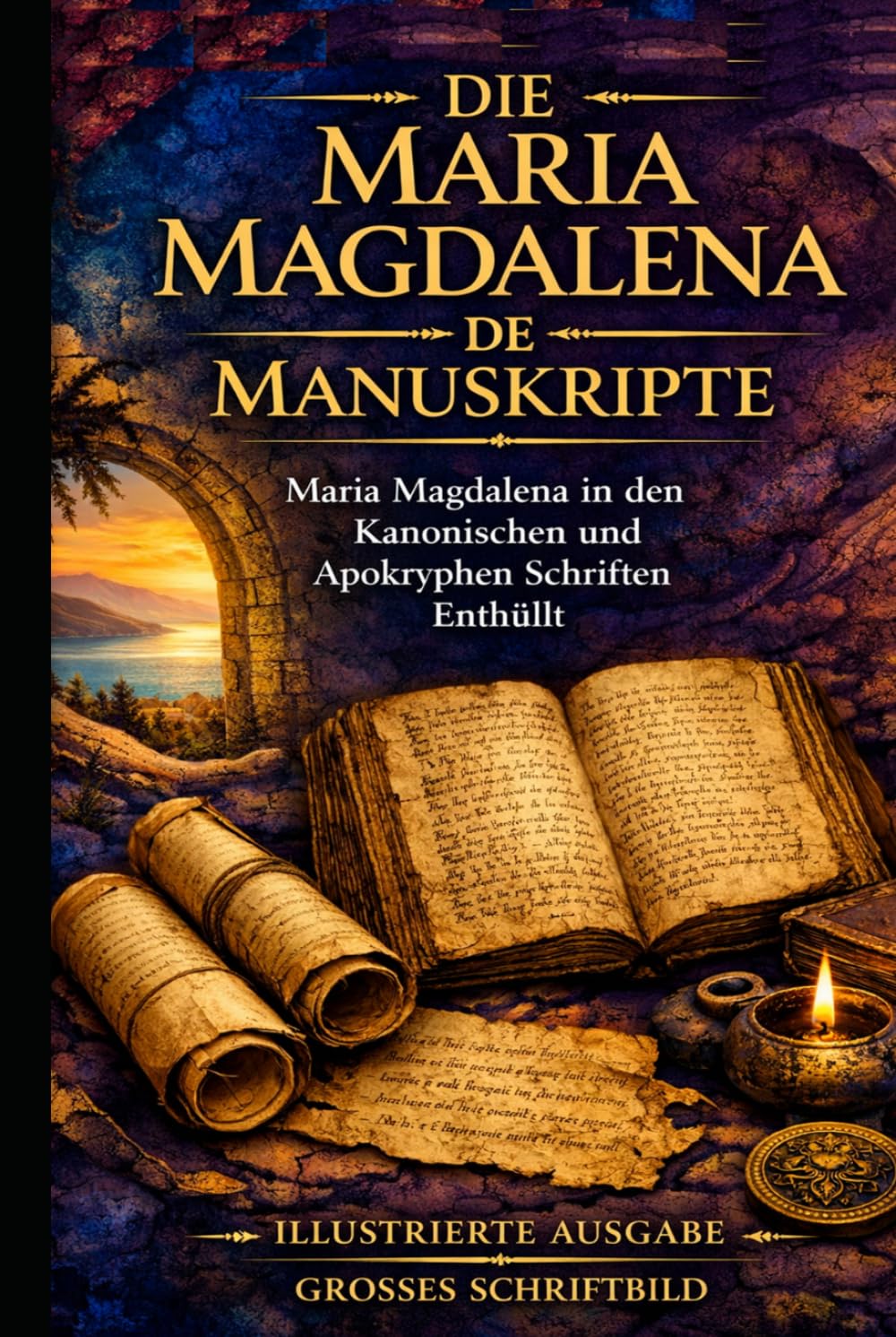 Die Maria-Magdalena-Manuskripte Quellenbuch: Die vollständigen kanonischen und nicht-kanonischen Texte. ILLUSTRATIONEN GROSSDRUCKAUSGABE