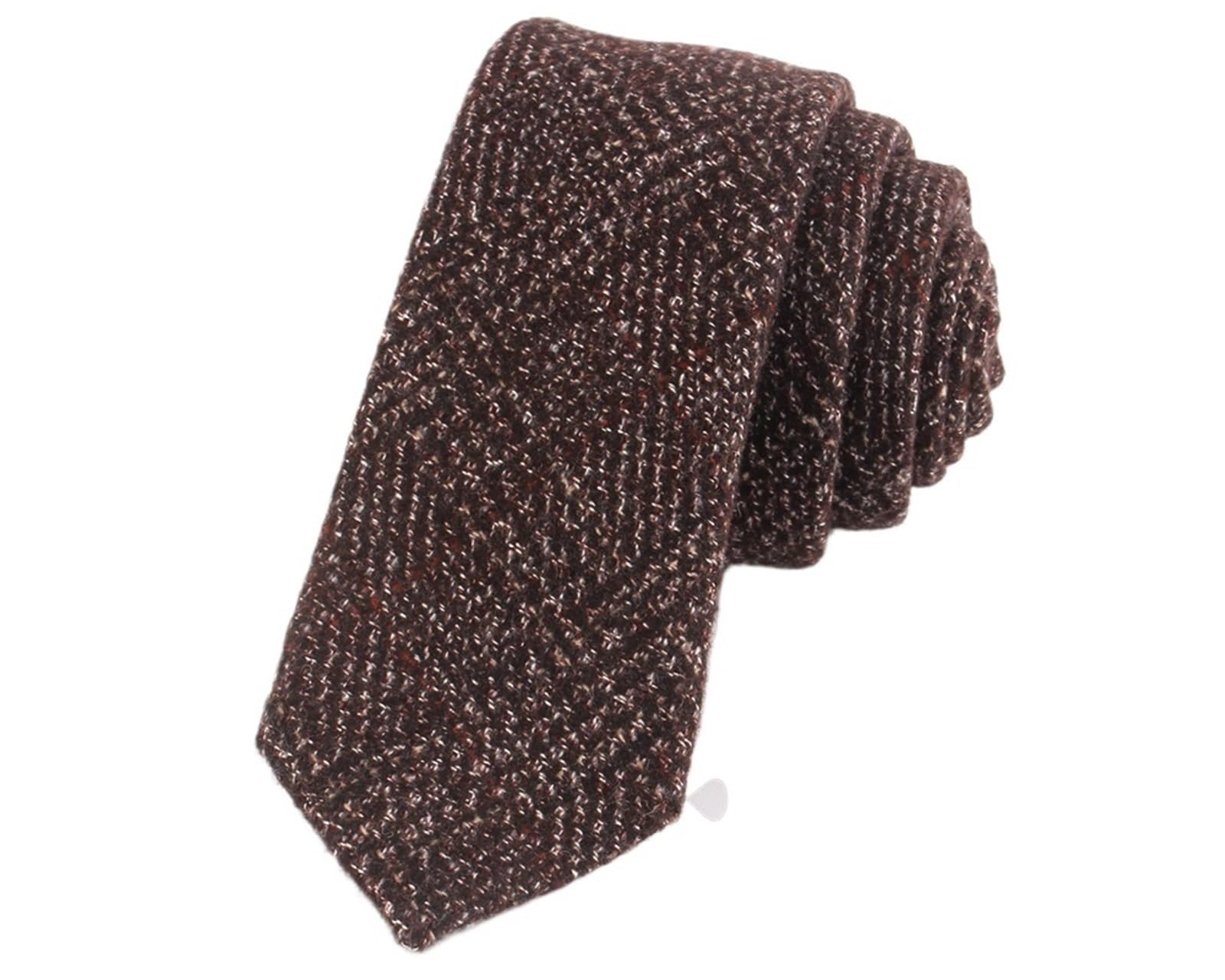 Cravatta Uomo Cravatte sottili in lana for uomo, cravatte casual a righe, da abito, di