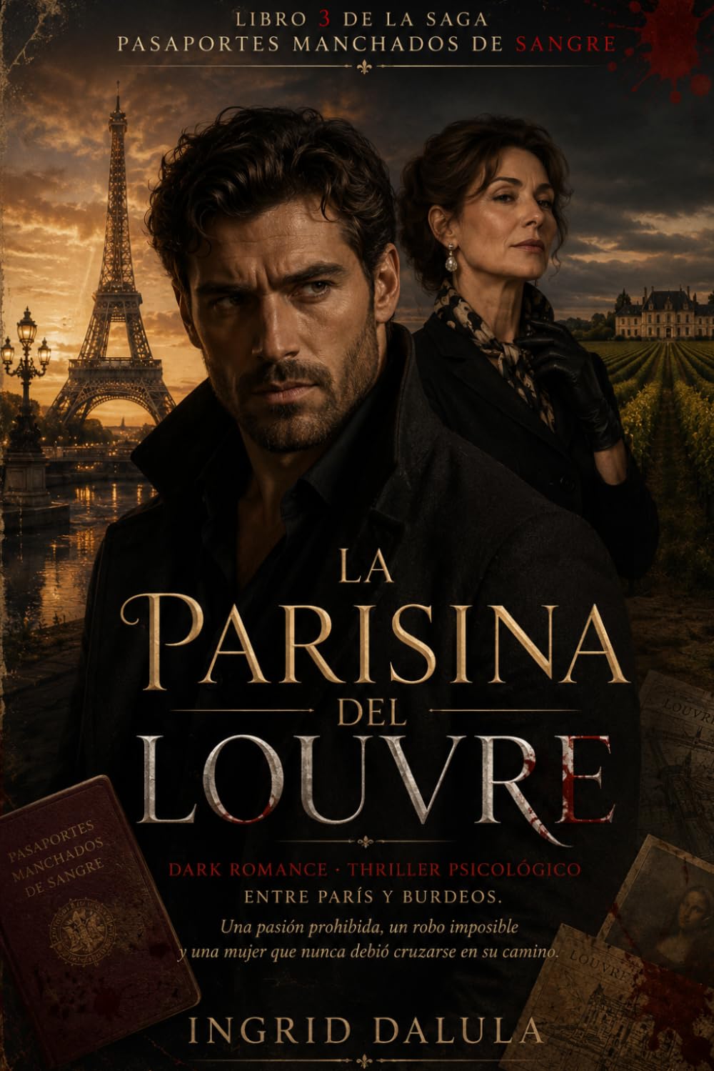 La Parisina del Louvre: Dark Romance · Thriller Psicológico entre París y Burdeos. Una pasión prohibida, un robo imposible y una mujer que nunca debió ... su camino. (PASAPORTES MANCHADOS DE SANGRE)