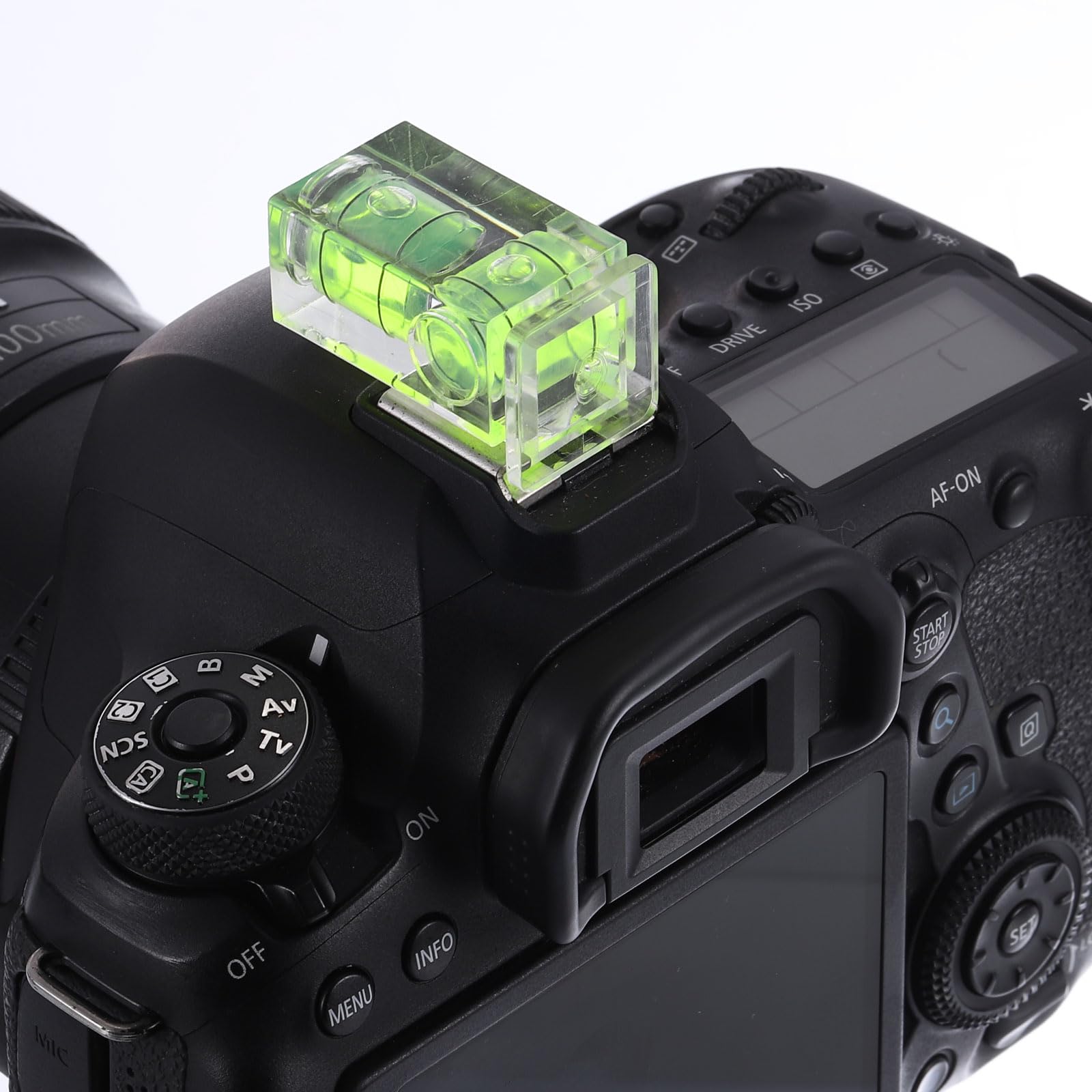 PATIKIL Zestaw pokrowców na gorącą stopkę do aparatu, 2 szt. 1-osiowy uniwersalny poziom osłona na gorące buty z 2 szt. 2-osiowa poziomica bąbelkowa do Nikon do Fujifilm dla Pentax