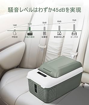 Amazon.co.jp: 【2024最新】 Alpicool 車載冷蔵庫 19L