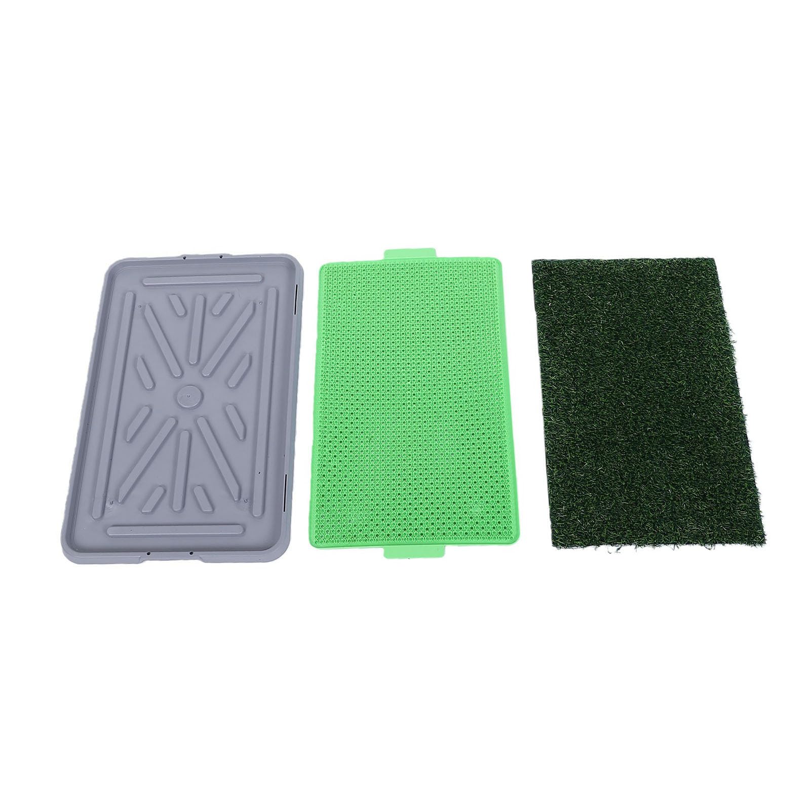 Asixxsix Tapis de Pipi pour Chiot en Gazon Artificiel (1PCS)