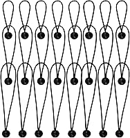 Vista 1 de XSTRAP STANDARD 24 cuerdas elásticas de bolas de varios tamaños con cuerda elástica para toldo, lona, correas, tienda de campaña y alambres, 6, 9