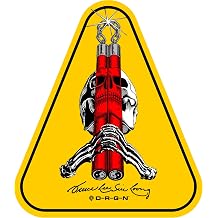 Powell Peralta Skull & Nunchucks Bruce Lee Collab Sticker Single