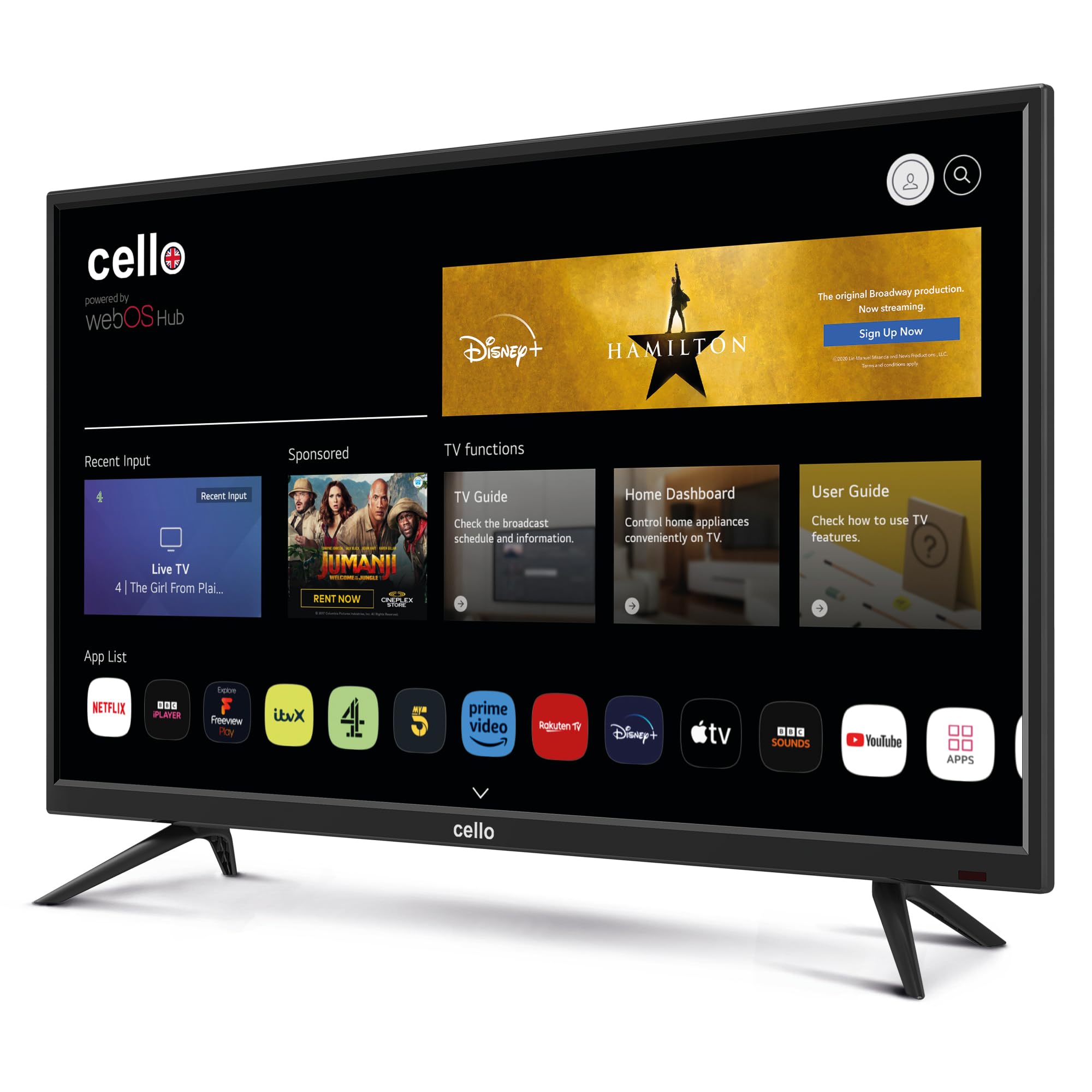 Cello 32 Zoll Smart Camping TV 12-Volt HGVS - Dettaglio