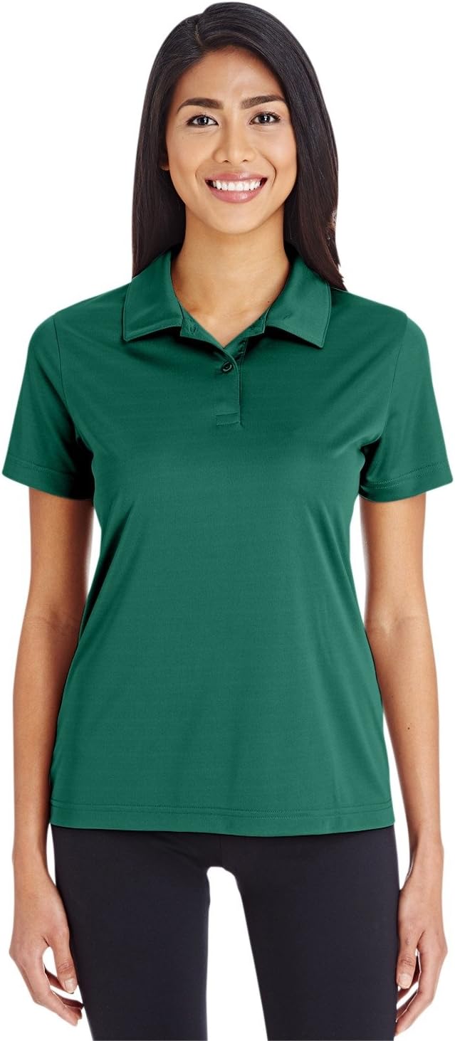 Team 365 Ladies' Zone Performance Polo S SPORT FOREST