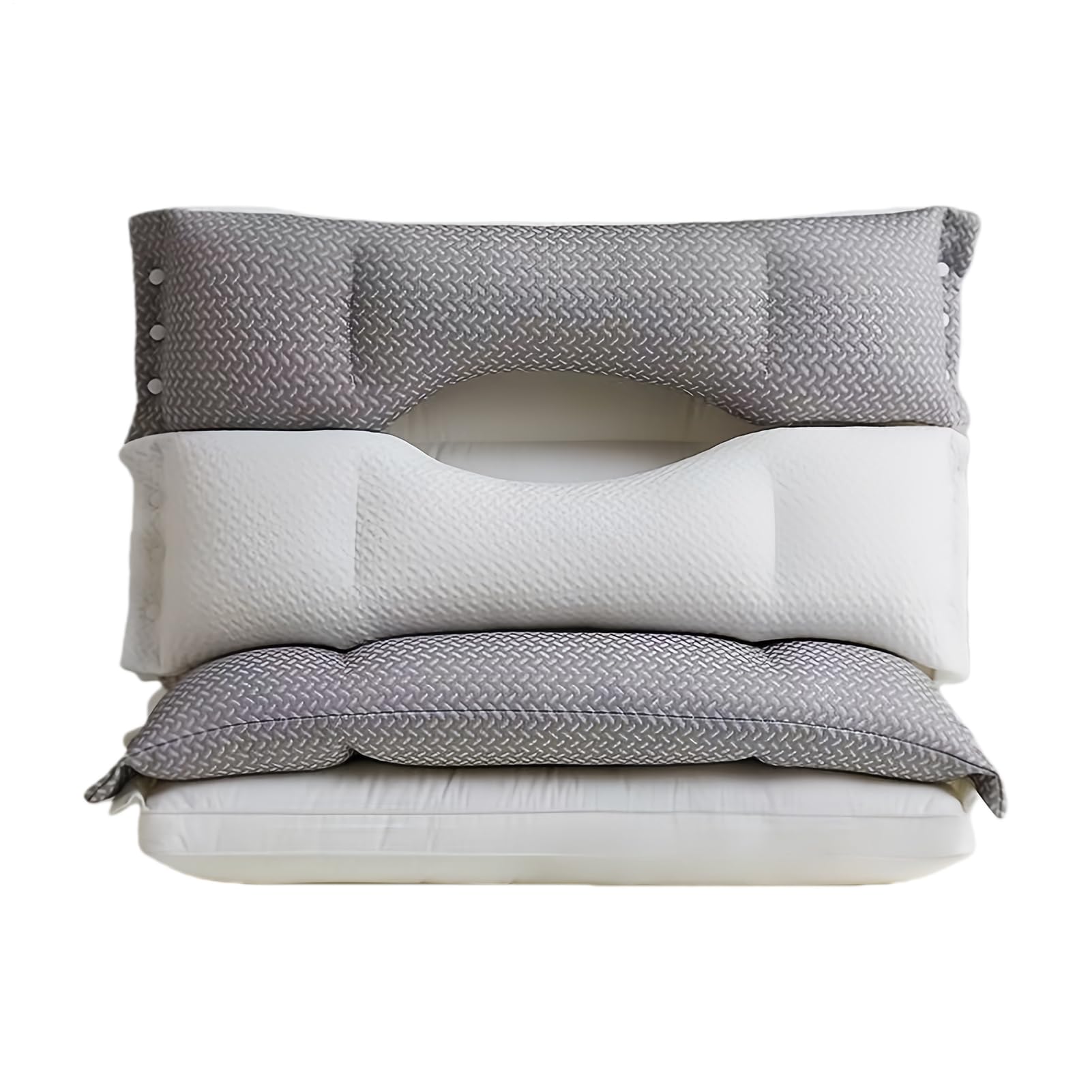 Almohada de descanso adaptativa – Cojín de apoyo postural, almohadilla de alineación de la cabeza, estructura terapéutica de equilibrio corporal, estructura de innovación del sueño, diseño de gestión